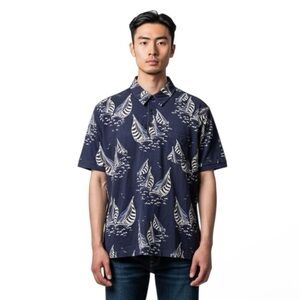 Polo by Ralph Lauren Navy Blue Featherweight Mesh Shirt